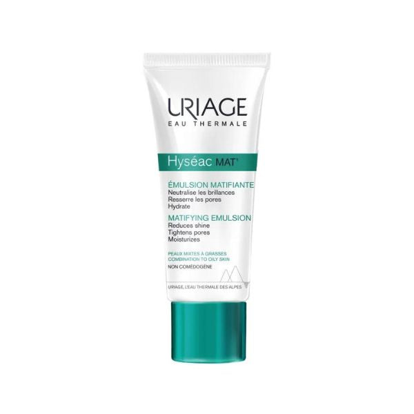 Hyseac Oil Control Mattifying Emulsion for Oily & Acne-Prone Skin - Perfect for Daily Skincare & Makeup Prep