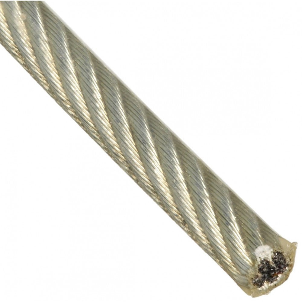 SpearPro 1.6mm Coated Stainless Steel Speargun Shooting Line Cable - Durable Fishing Gear for Underwater Hunting & Spearfishing Adventures