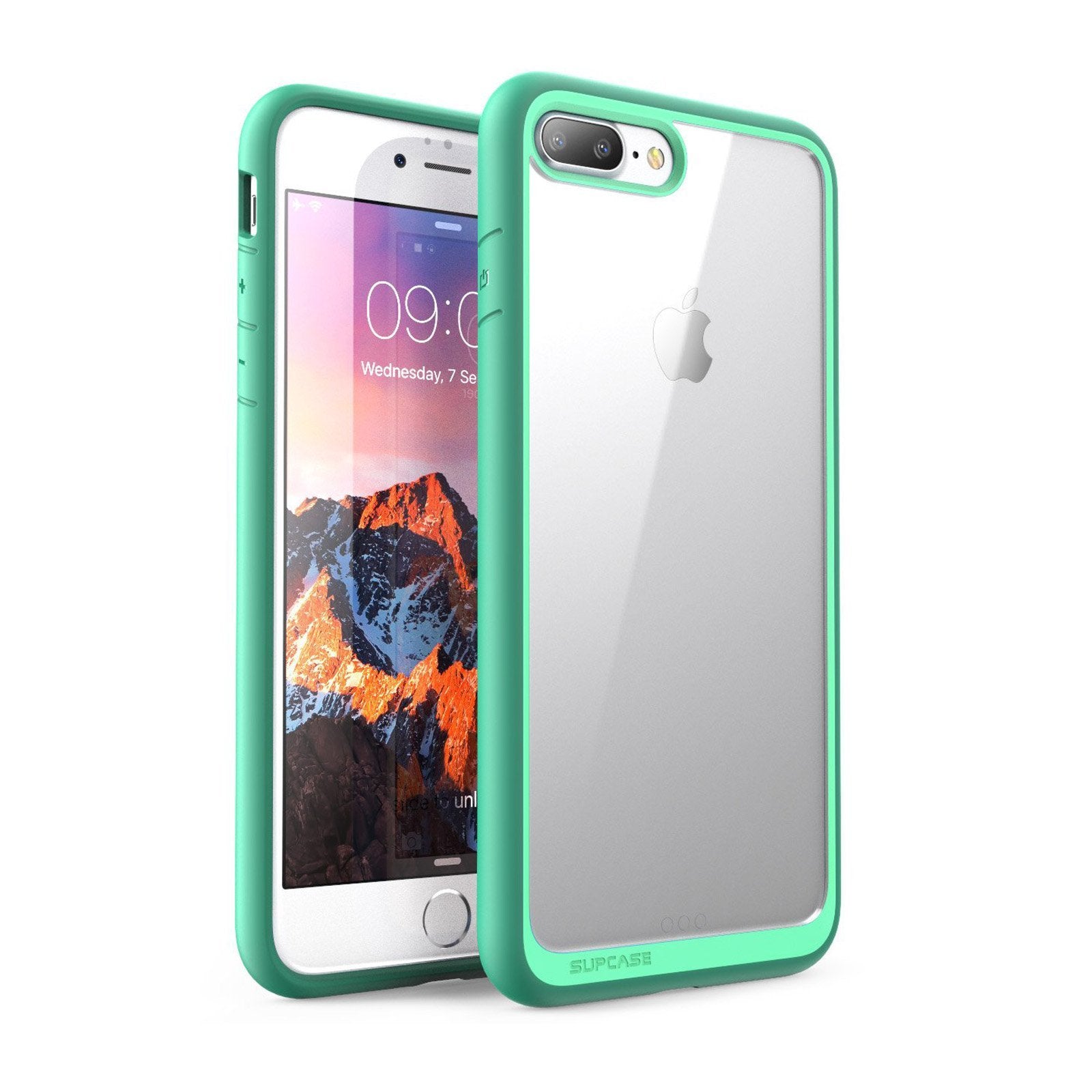 iPhone 7 Plus / 8 Plus Case - Unicorn Beetle Style Green Rugged Protective Cover | Shockproof & Scratch Resistant | Perfect for Outdoor Activities, Travel & Daily Use