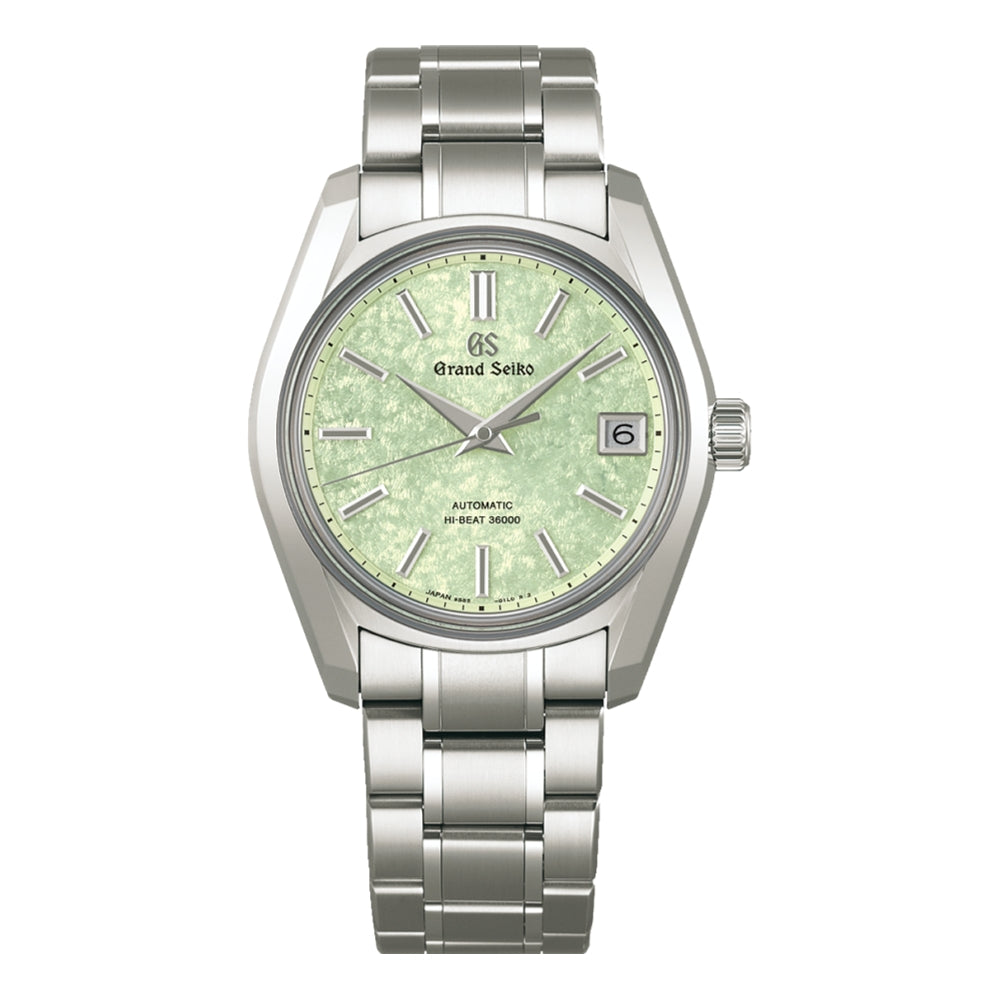 Seiko SBGH343 Heritage Hi-Beat 36000 Automatic Watch - 38mm Green Dial with Bracelet | Luxury Dress Watch for Men, Business & Formal Occasions