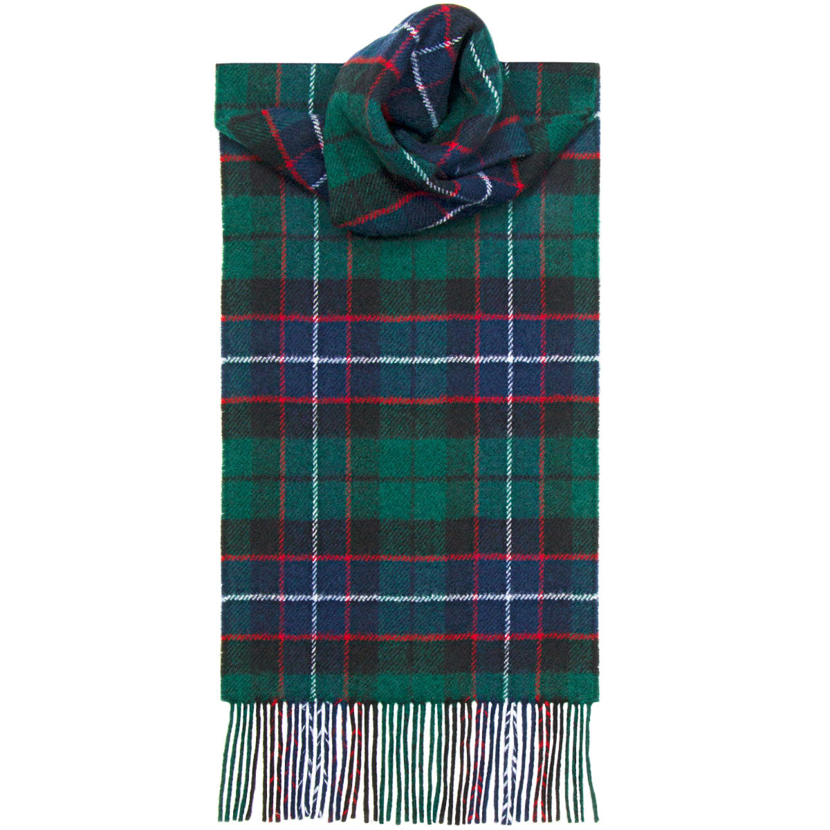 Galbraith Modern Tartan Scarf - Premium Wool Plaid Wrap for Men & Women - Perfect for Winter Fashion, Office Style & Outdoor Activities
