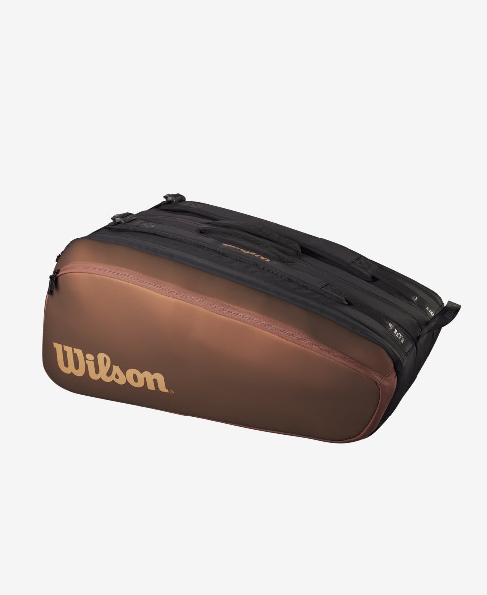 Wilson Pro Staff Super Tour V14 Tennis Bag 15 Pack - Premium Tennis Gear for Players & Coaches | Perfect for Tournaments, Practice & Travel
