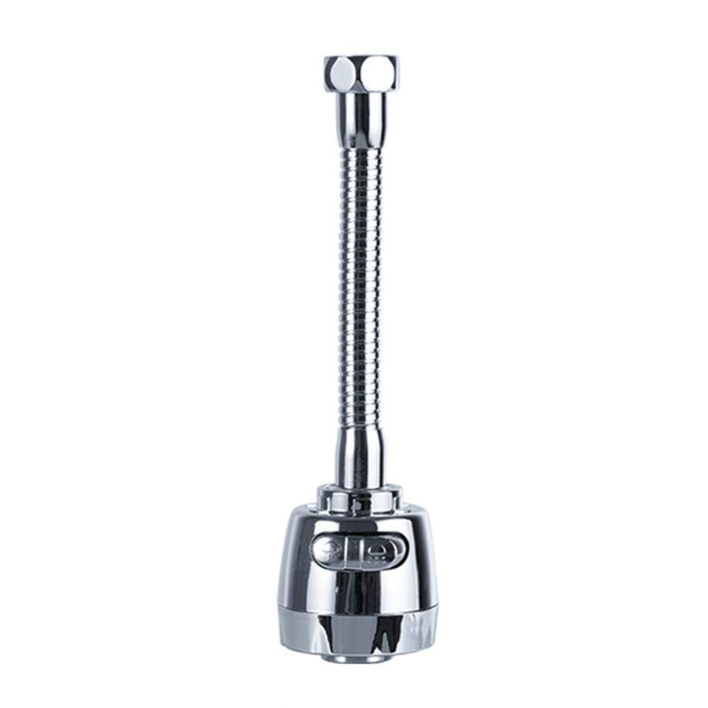 360 Degree Rotating Kitchen Faucet Sprayer - Water Saving Aerator with Extendable Nozzle & Internal Thread Filter - Perfect for Washing Dishes, Fruits, and Vegetables