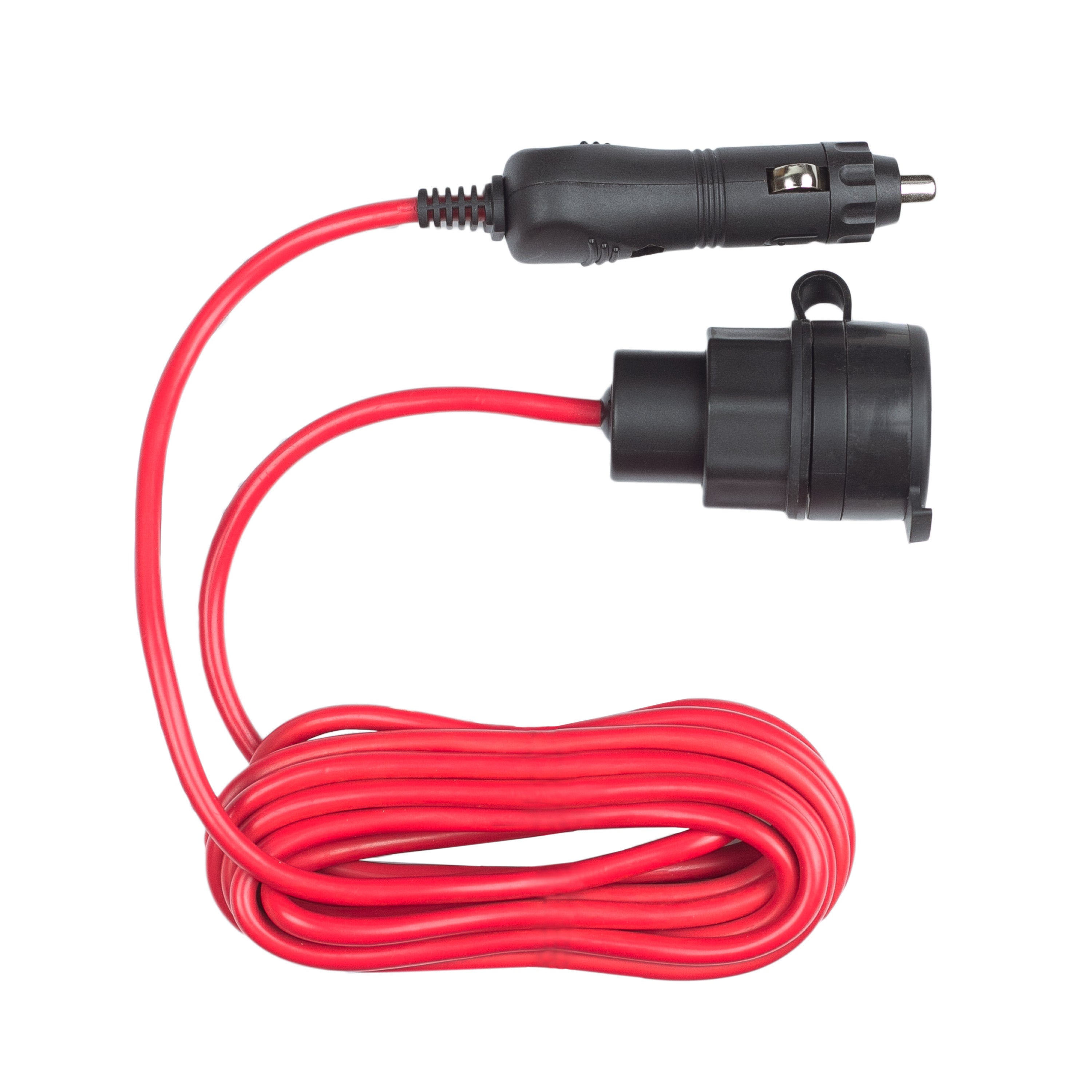 12V/24V DC Power Socket Extension Cable - Heavy Duty Car Marine RV Truck Boat Electrical Connector for Charging Devices On the Go