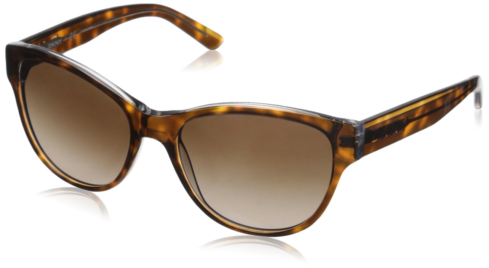 DKNY Women's 0DY4133 Cat Eye Sunglasses UV Protection - Stylish Fashion Shades for Women, Perfect for Beach, Driving & Outdoor Activities