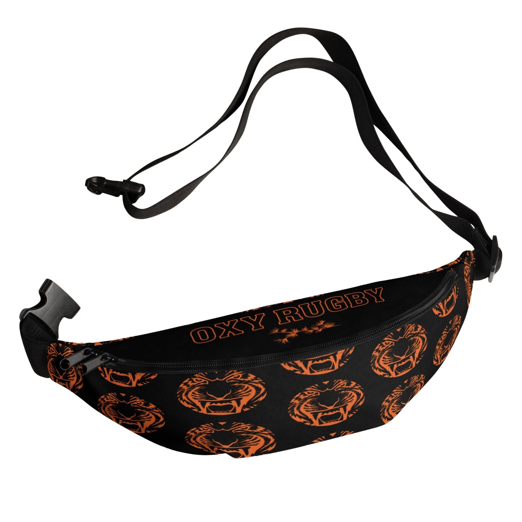 Oxy Rugby Fanny Pack - Water-Resistant Waist Bag for Men & Women - Perfect for Running, Hiking, Travel & Outdoor Activities