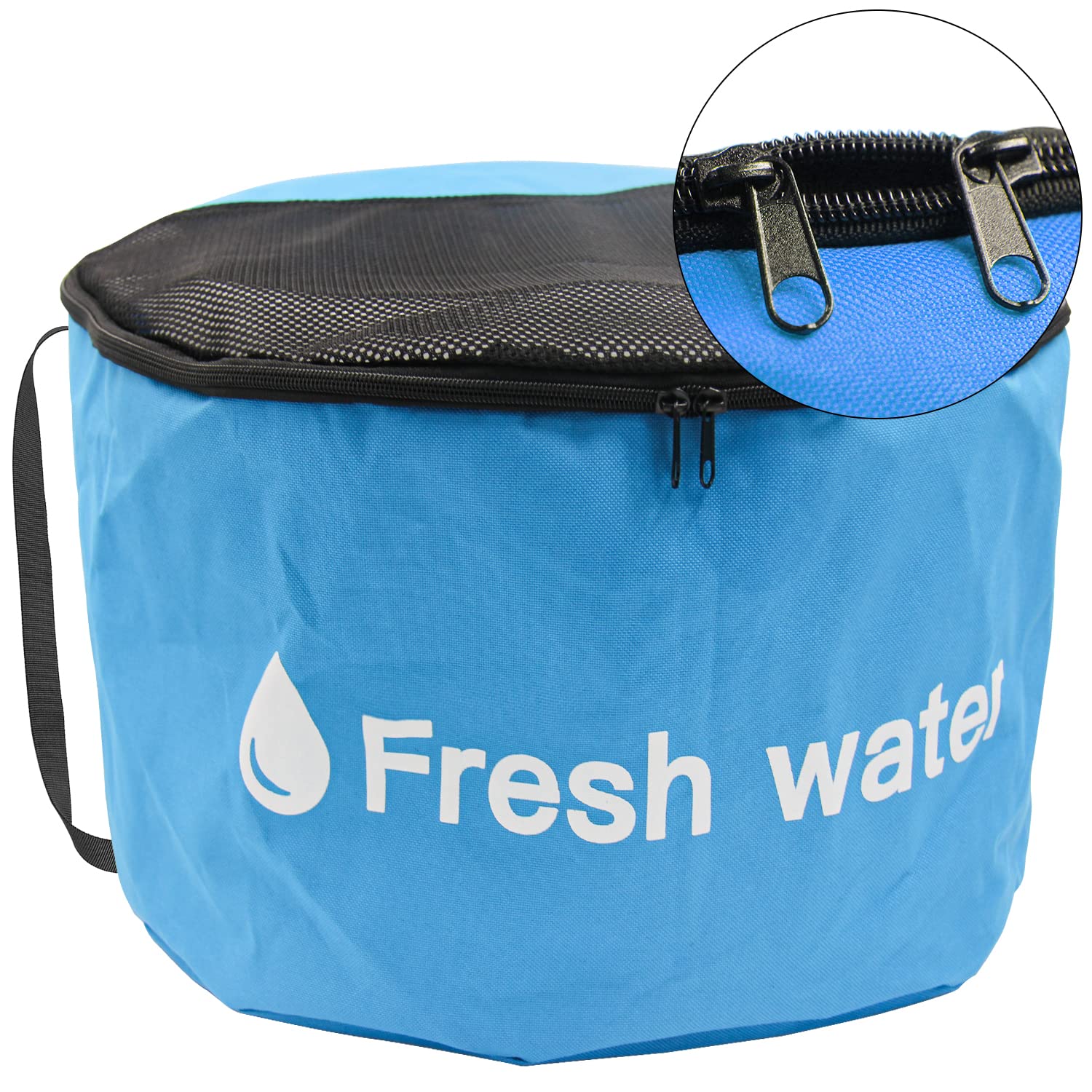 Upgraded RV Water Hose Storage Bag with Double Zip Closure, 18x10 Inch Waterproof Fresh Water Hose Organizer for RV Camping - Keep Your RV Storage Clean & Organized (1pc) - Perfect for Outdoor Travel, Camping Trips and RV Adventures