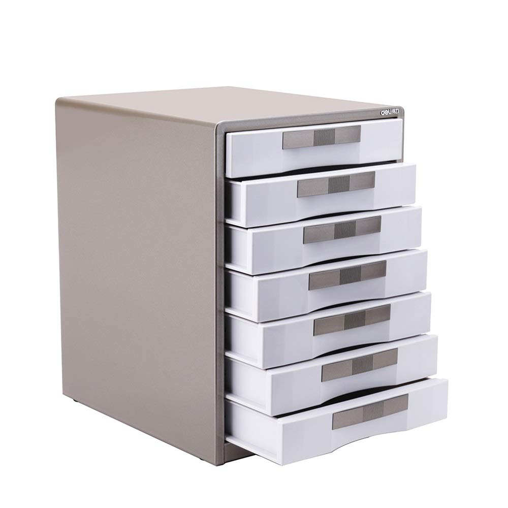 ZZHBXG 5-Drawer Metal Locking File Cabinet - Large Capacity Office Safe Deposit Box for Document Storage & Organization - Perfect for Home Office, Business, and Secure File Management
