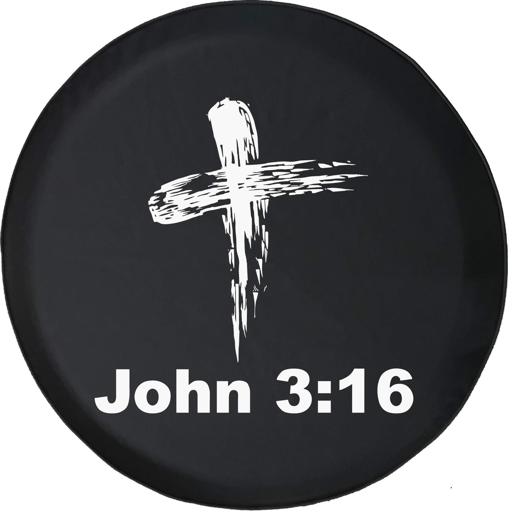 John 3:16 Bible Verse Tire Cover for Jeep JK 2007-17 (33