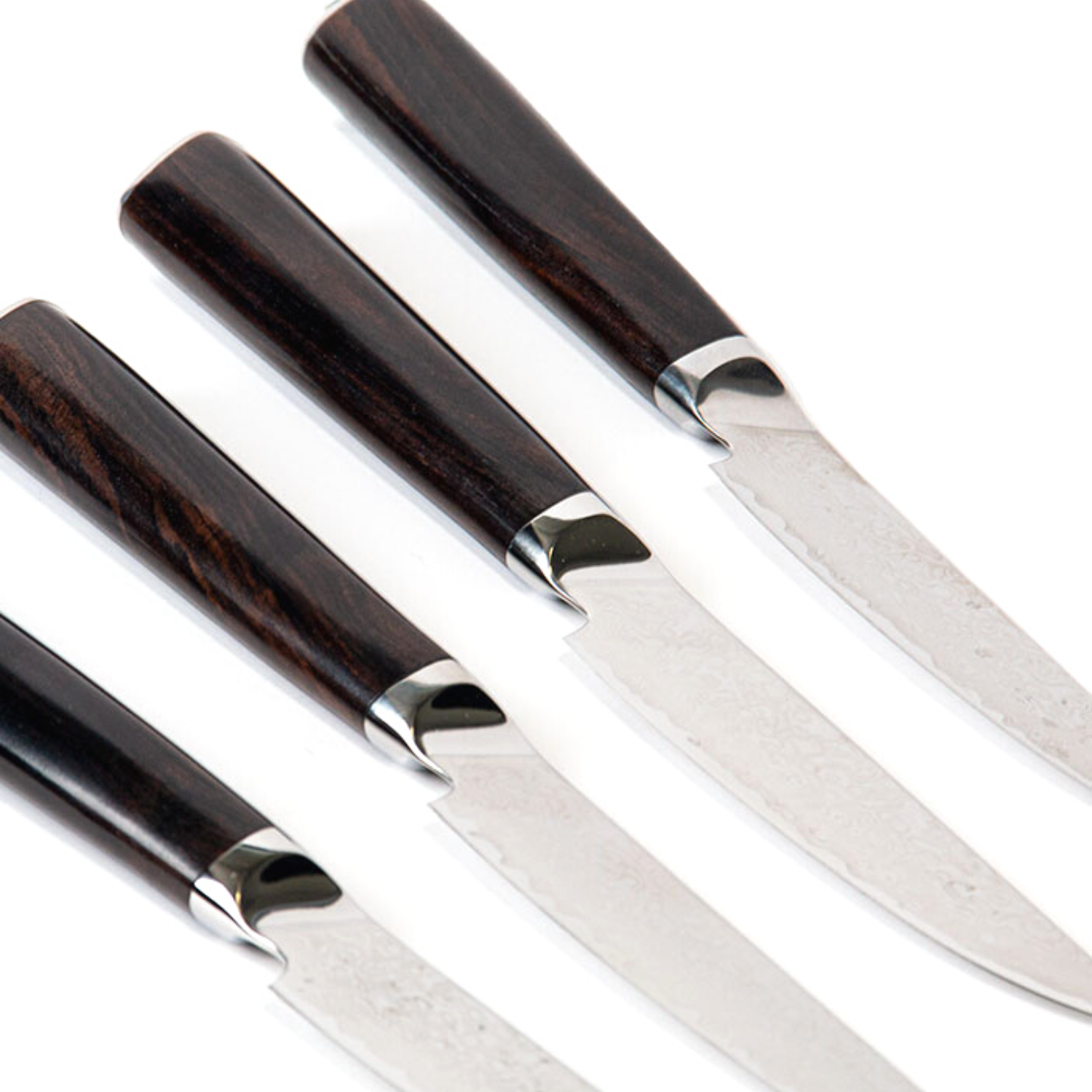 Premium Dark Academia Steak Knives Set of 4 - High-Quality Stainless Steel Steak Knives for Fine Dining, Steakhouse Experience at Home - Perfect for Dinner Parties, Romantic Meals & Gourmet Cooking