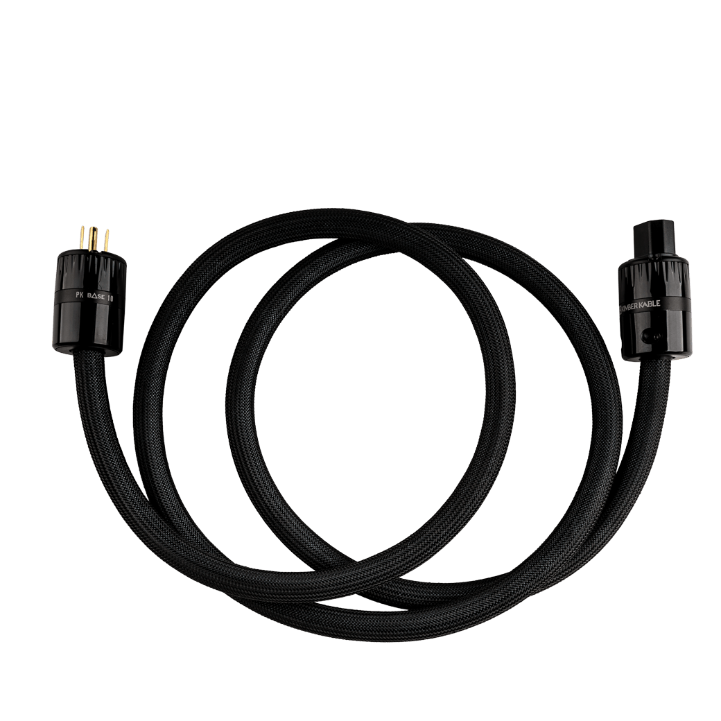 Kimber Kable PK10 Base Series Power Cable - Premium Audio Power Cord for Home Theater & Hi-Fi Systems - Enhance Sound Quality for Speakers, Amplifiers & AV Equipment