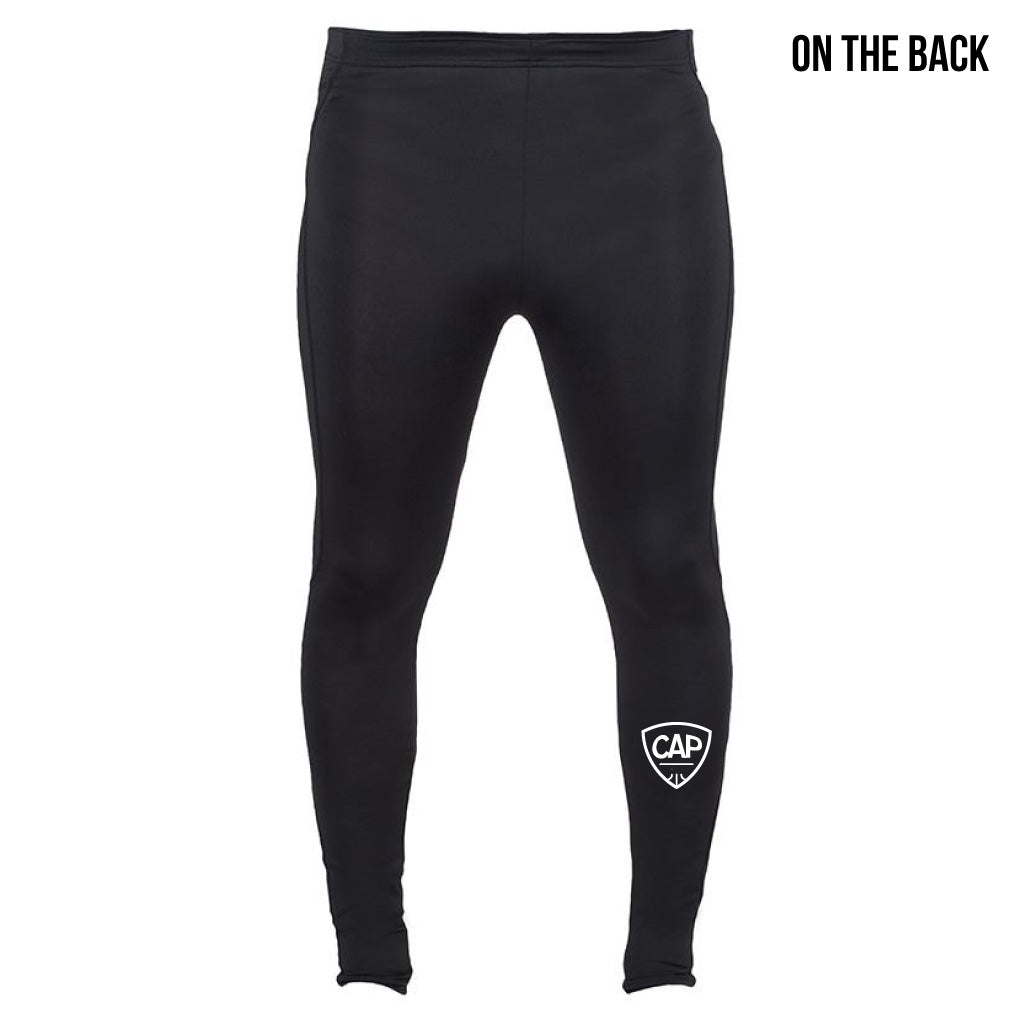 High Waist CAP Running Leggings for Women - Breathable & Moisture-Wicking Workout Tights - Perfect for Yoga, Gym, and Outdoor Jogging