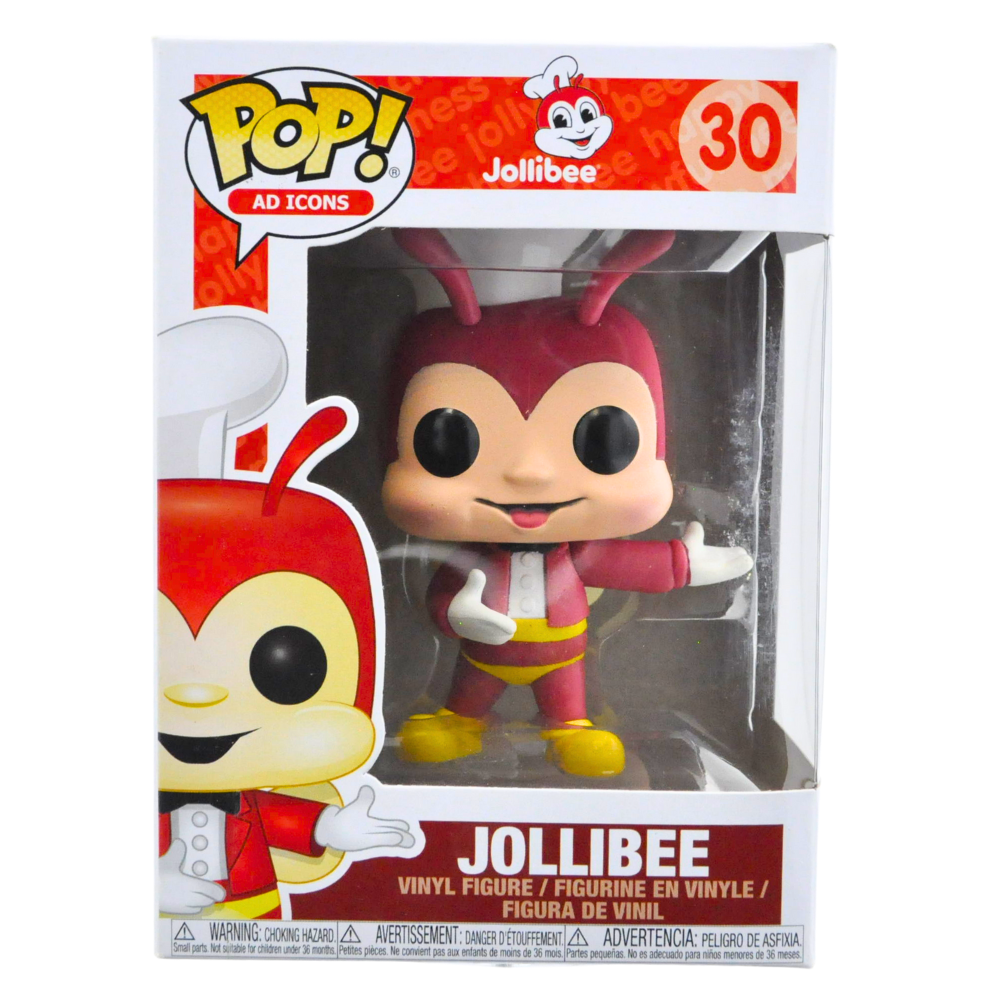 Funko Pop! Jollibee Ad Icons Vinyl Figure - Collectible Fast Food Mascot Toy for Pop Culture Fans - Perfect for Display, Gifts, and Anime Conventions