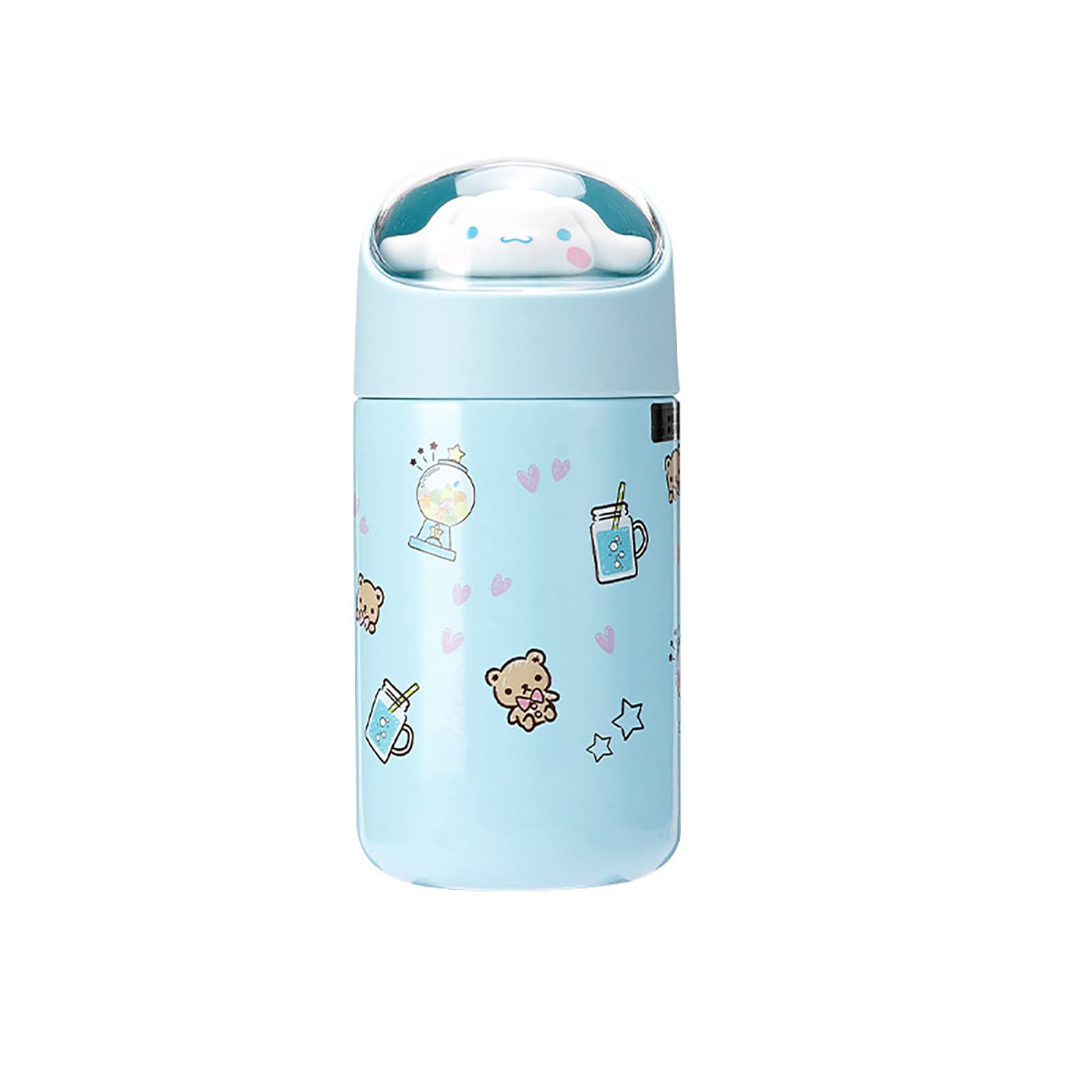 Anime Stainless Steel Vacuum Insulated Water Bottle - Cute Travel Coffee Mug for Hot & Cold Drinks | Perfect for School, Office, Gym & Outdoor Activities