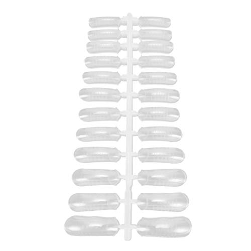 Beaupretty 240pcs Nail Art Molds with Scale - Acrylic Nail Extension Molds, Fake Nail Stickers for Women & Girls - Perfect for DIY Manicures, Salon Nail Extensions & Home Nail Art Designs