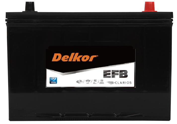 Delkor T110LEFB Battery MF70ZZLEFB - Premium Replacement for Varta T110LEFB - Long-Lasting Automotive Battery for Cars, Trucks & SUVs - Ideal for Cold Weather & Frequent Start-Stop Systems
