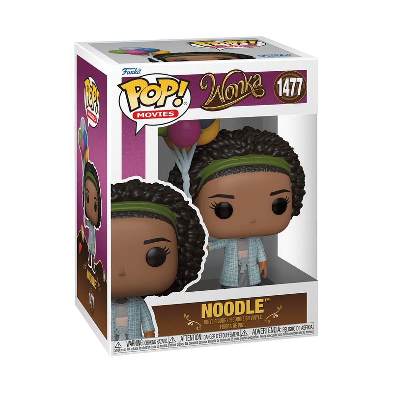 Funko Pop! Movies: Noodle - Gorillaz (1477) with Protector Case - Perfect for Collectors & Gorillaz Fans Display