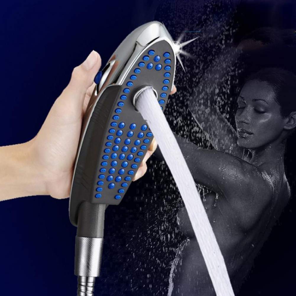 SH-CHEN Multifunction Bionic Dolphin Hand Shower Head - 5 Spray Modes, High Pressure Rain Shower for Bathroom, Adjustable Handheld Shower with Hose - Perfect for Relaxing Spa Experience at Home