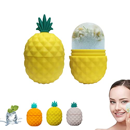 LansteRui Reusable Silicone Ice Roller for Face & Eye – Cooling Facial Massage Tool to Brighten Skin & Enhance Glow | Perfect for Puffiness, Dark Circles & Skincare Routine