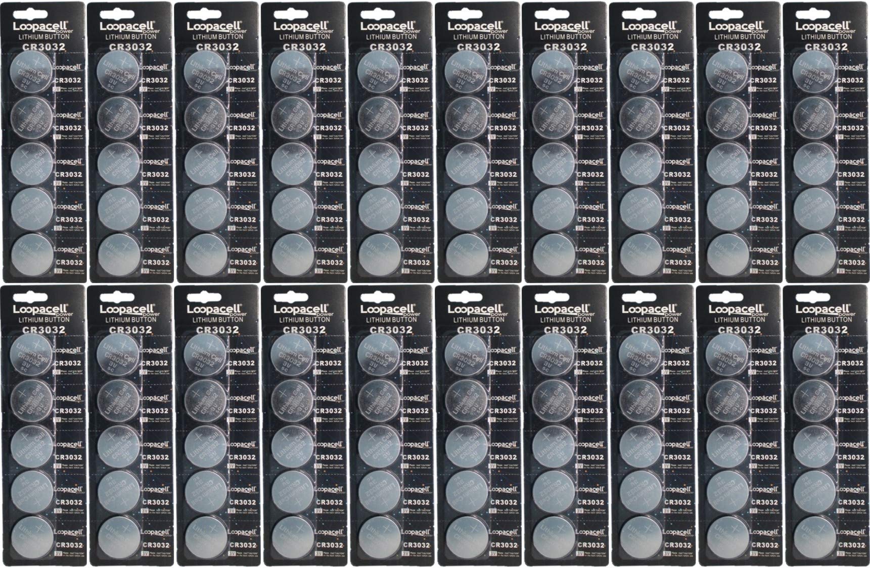 CR3032 Lithium 3V Coin Cell Battery (100-Pack) - Long-Lasting Power for Watches, Calculators, Key Fobs & Medical Devices