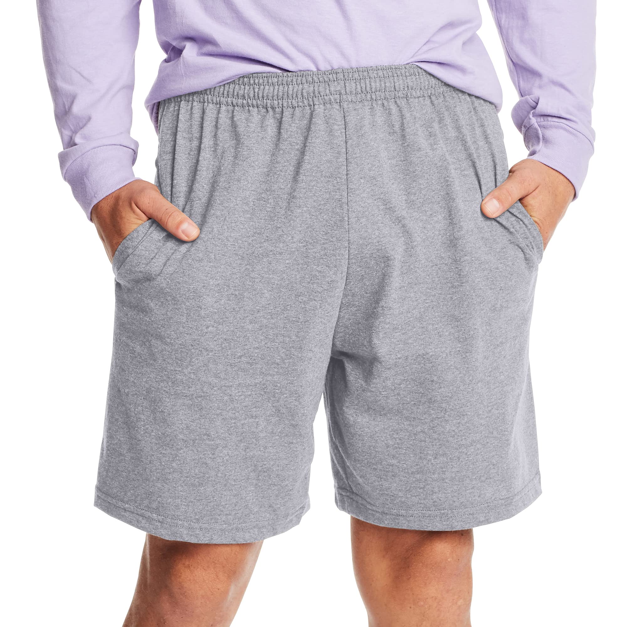 Hanes Men's Jersey Pocket Short Sleeve T-Shirt - Soft Cotton Comfort Fit Tee for Casual Wear, Gym & Everyday Use