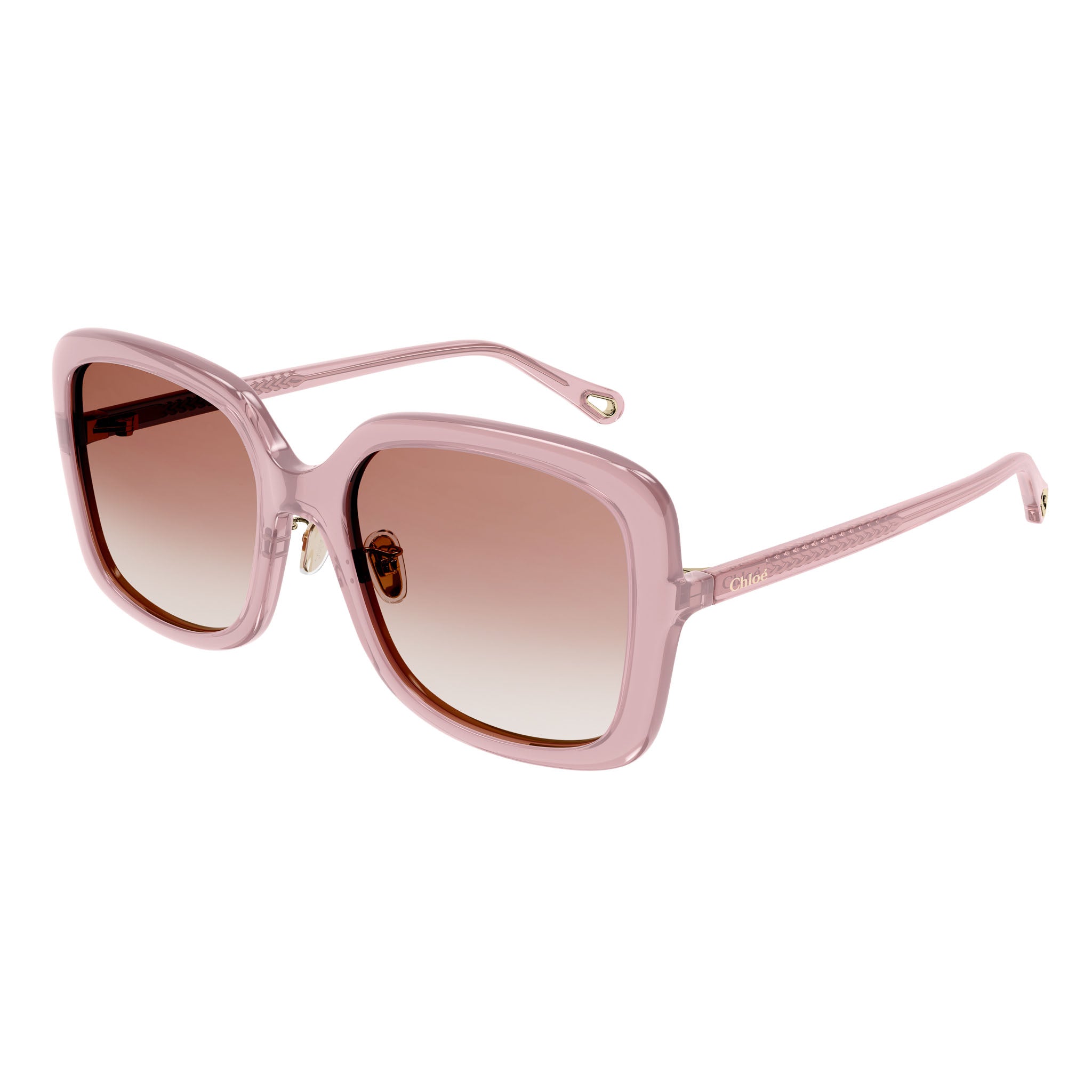 Chloe CH0073SK004 Pink Sunglasses for Women - UV Protection, Fashionable & Lightweight - Perfect for Beach, Driving & Outdoor Activities