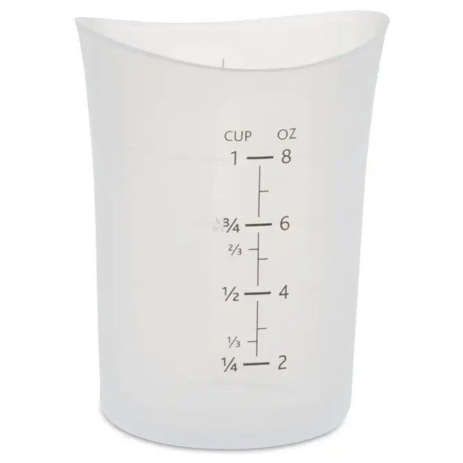 ISI Flex It 1 Cup Measuring Cup - Flexible Silicone Kitchen Tool for Baking, Cooking & Liquid Measurement (Dishwasher Safe) | Perfect for Home Chefs, Bakers & Meal Prep
