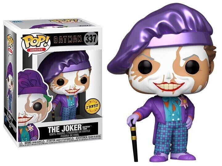 Batman The Joker #337 Funko Pop Vinyl Figure - Exclusive Collectible Toy for DC Comics Fans - Perfect for Display, Gifts & Comic Conventions