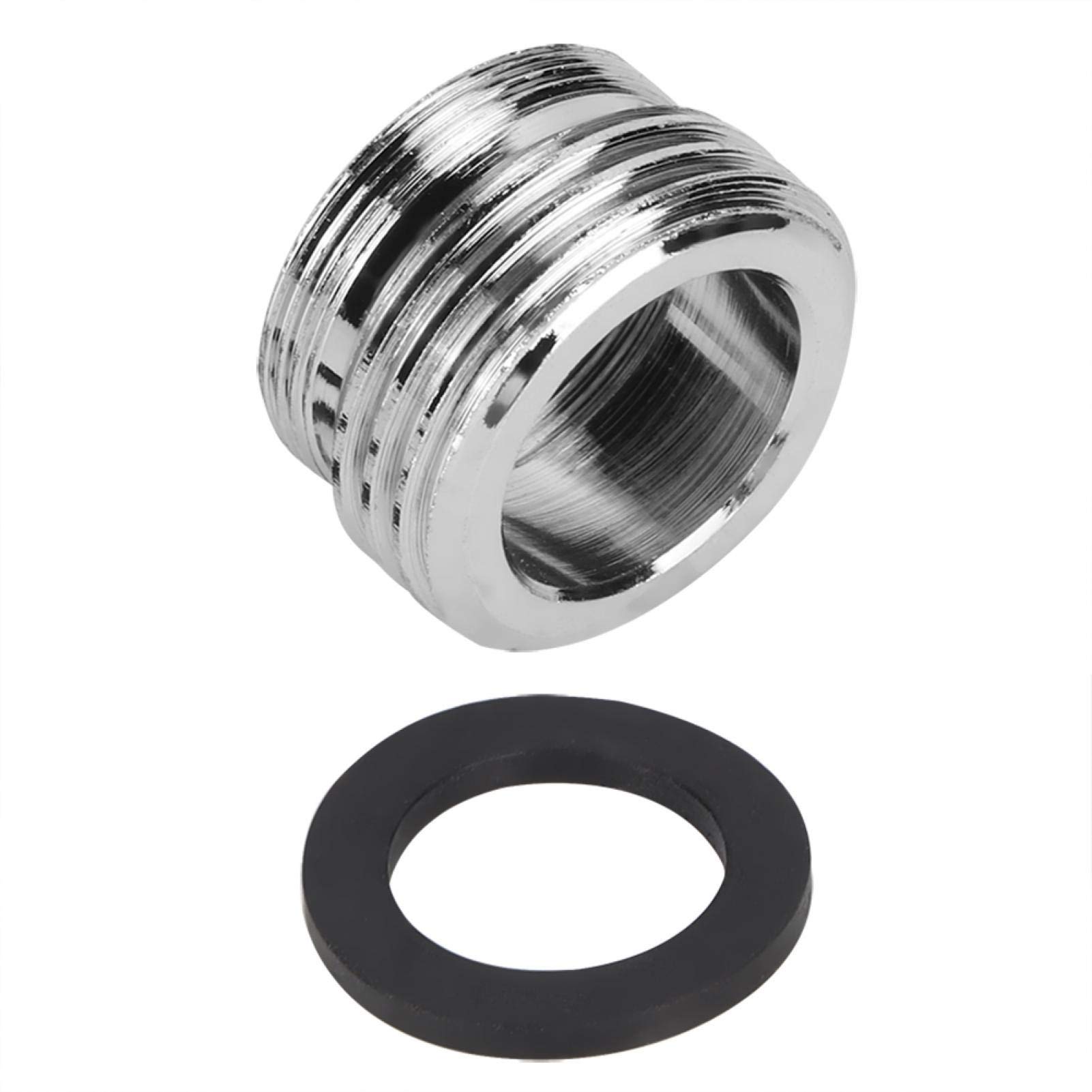 Metal Faucet Diverter Valve Adapter - Kitchen to Garden Hose Converter for Outdoor Watering