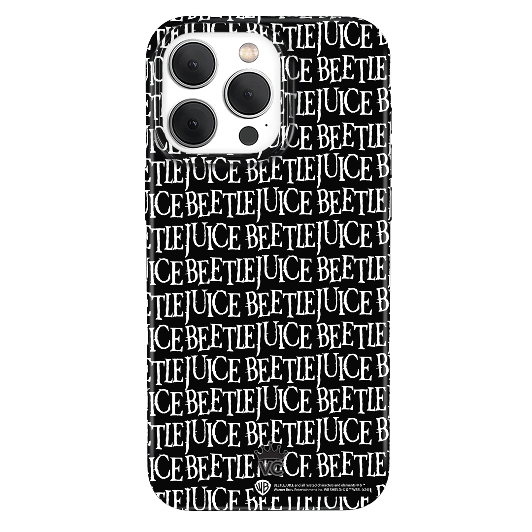 Beetlejuice iPhone Case - Premium Protective Cover for iPhone 13/14/15 - Unique Movie Inspired Design - Perfect for Halloween, Cosplay, and Movie Fans