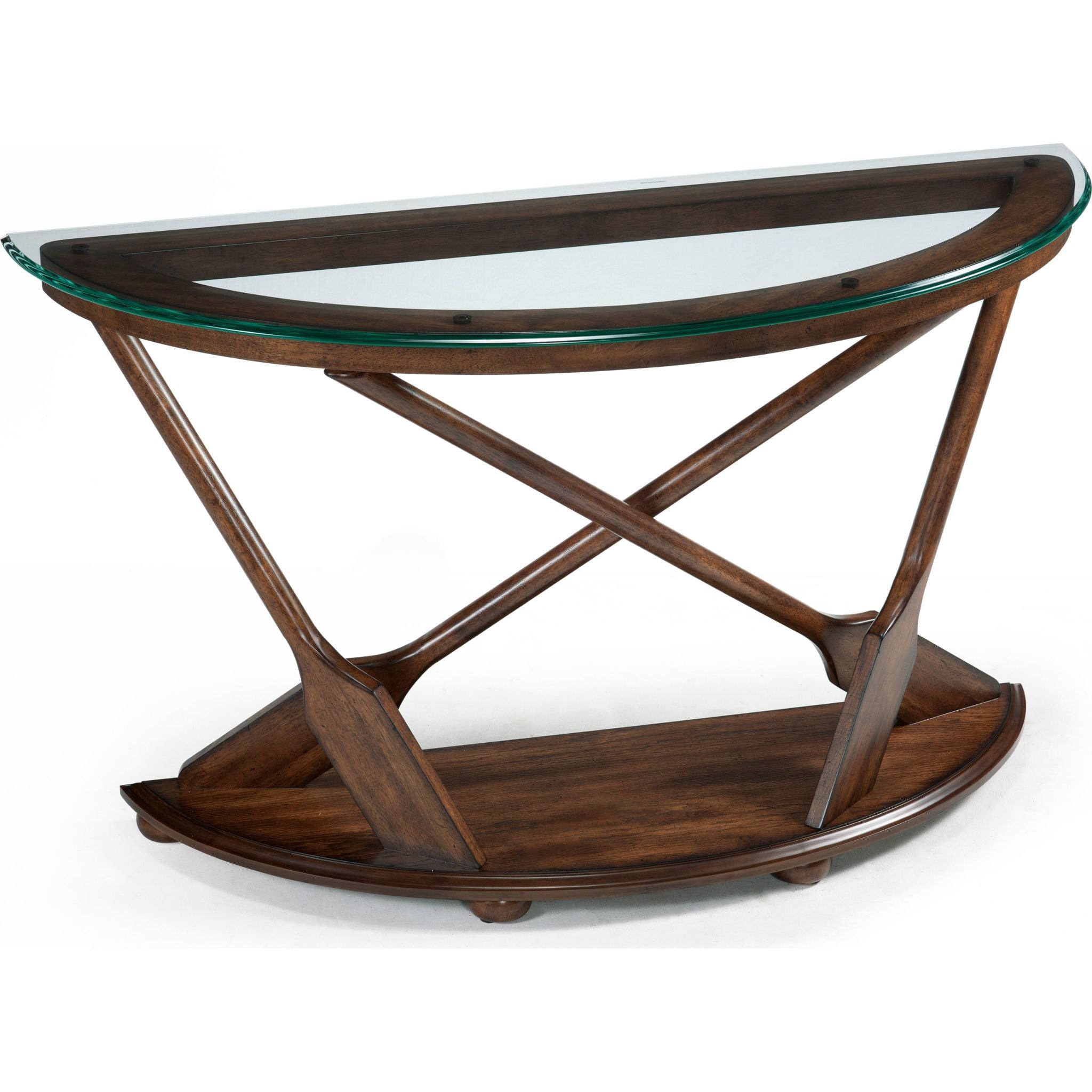 Beaufort Sofa Table - Dark Oak Finish | Elegant Console Table for Living Room, Entryway & Hallway Decor
