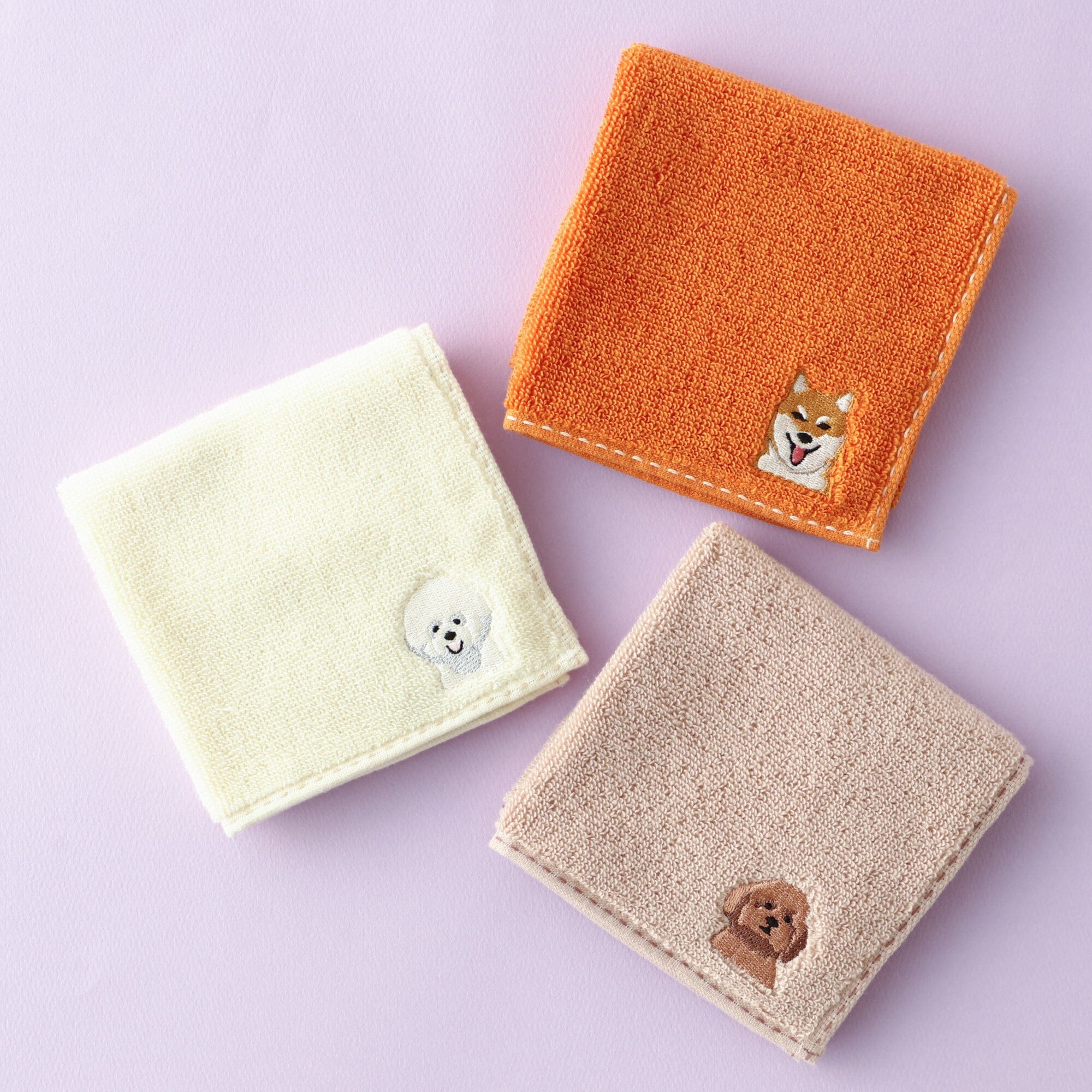 Antibacterial & Deodorizing Handkerchief for Dogs - Soft Poodle Brown Pet Bandana | Perfect for Daily Walks, Grooming & Outdoor Adventures