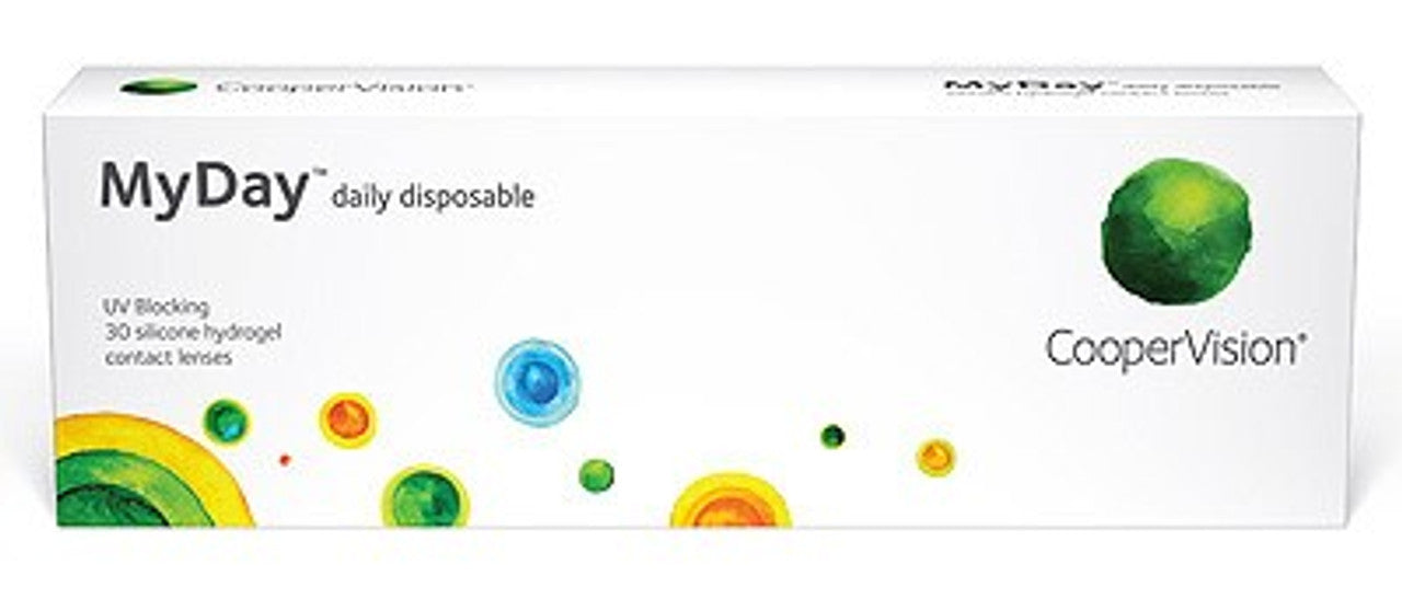 MyDay Toric Contact Lenses (30 Pack) - Silicone Hydrogel for Astigmatism - Comfortable Monthly Disposable Lenses for Active Lifestyle & All-Day Wear
