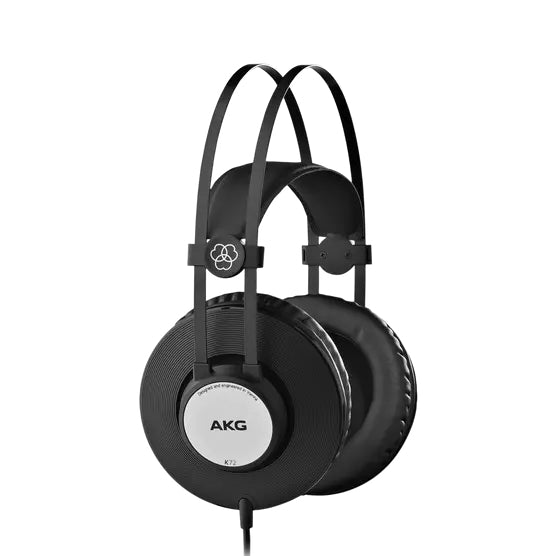 AKG K72 Closed-Back Studio Headphones - Professional Over-Ear Headphones for Recording, Mixing & Gaming - High-Quality Sound Isolation & Comfort for Long Sessions