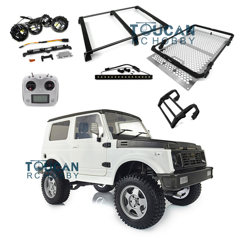 1/6 Scale Capo Crawler RC Off-Road Vehicle - I6S Motor, ESC, Roof Light, Steering - Ready-to-Run for Rock Crawling & Trail Adventures