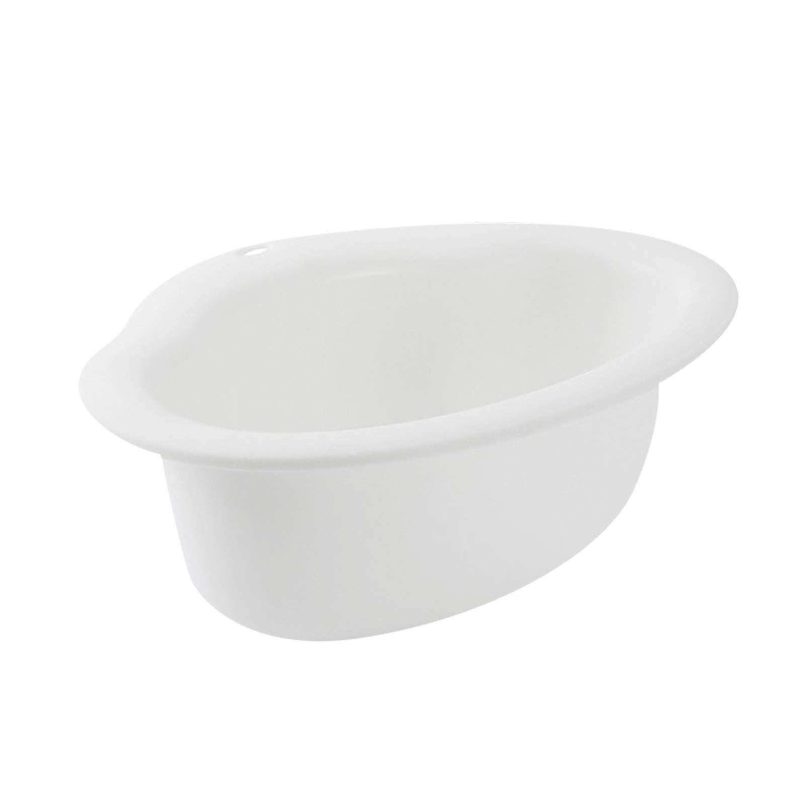 Zerlibeaful Large White Plastic Dish Drainer - Triangular Kitchen Sink Shelf with Leak-Proof Basket, Ideal for Kitchen, Dining & Bar Dish Drying and Storage