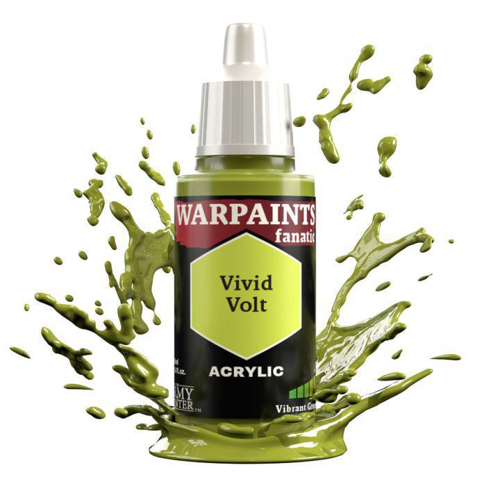 Army Painter Warpaints Fanatic Vivid Volt - High-Quality Acrylic Miniature Paint for Tabletop Gaming & Model Painting | Perfect for Warhammer, D&D, and Miniature Hobbyists
