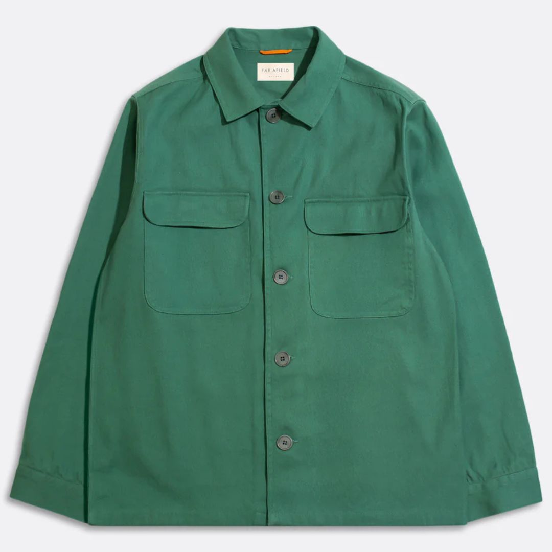 Tropical Green Normsk Jacket - Lightweight Waterproof Windbreaker for Hiking & Outdoor Adventures