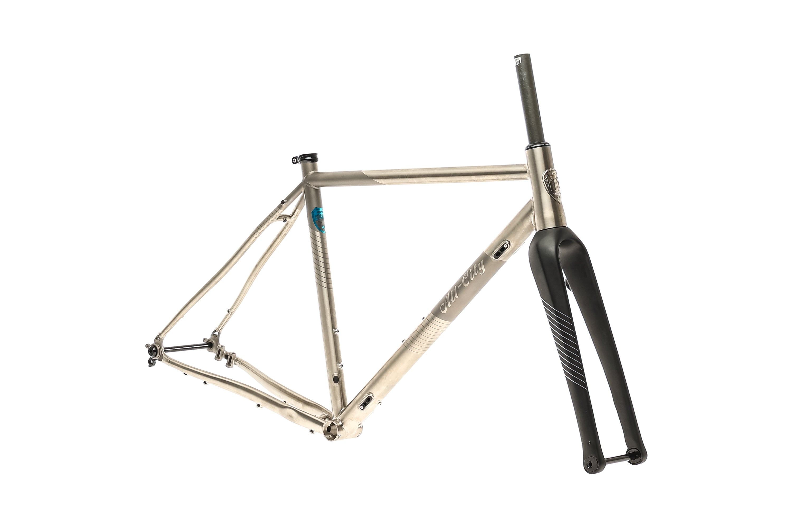 2023 All City Cosmic Stallion Titanium 52cm Road Bike Frameset - Lightweight & Durable for Urban Commuting & Adventure Cycling