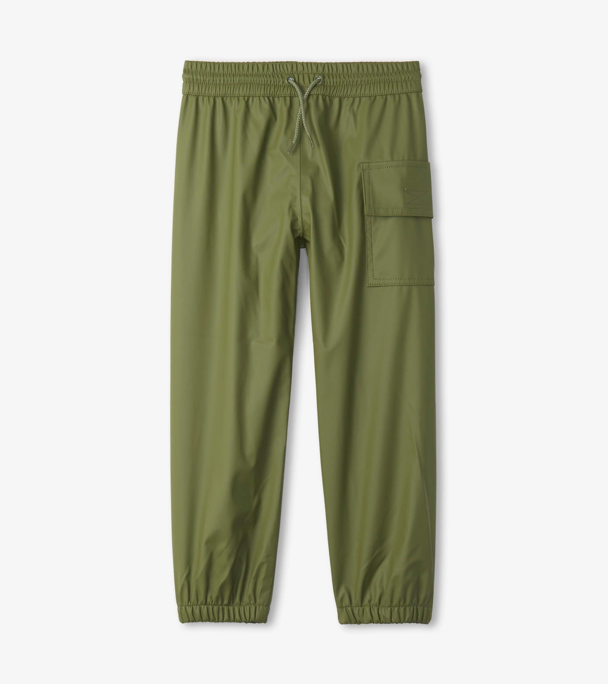Hatley W23 Forest Green Waterproof Splash Pants for Kids - Toddler Rain Pants for Outdoor Play & Puddle Jumping