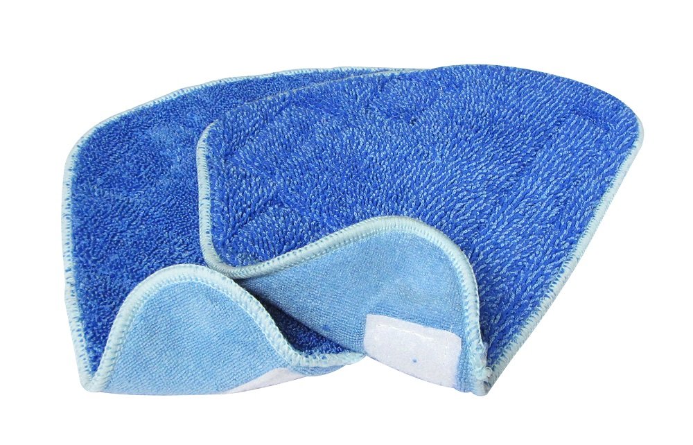 SALAV Professional Series Mop Pad Refills for STM-402 Steam Mop (MP-102) - 2 Pack | Extra Absorbent Microfiber Pads for Deep Cleaning Floors, Tile & Hardwood | Compatible with Salav Steam Mops