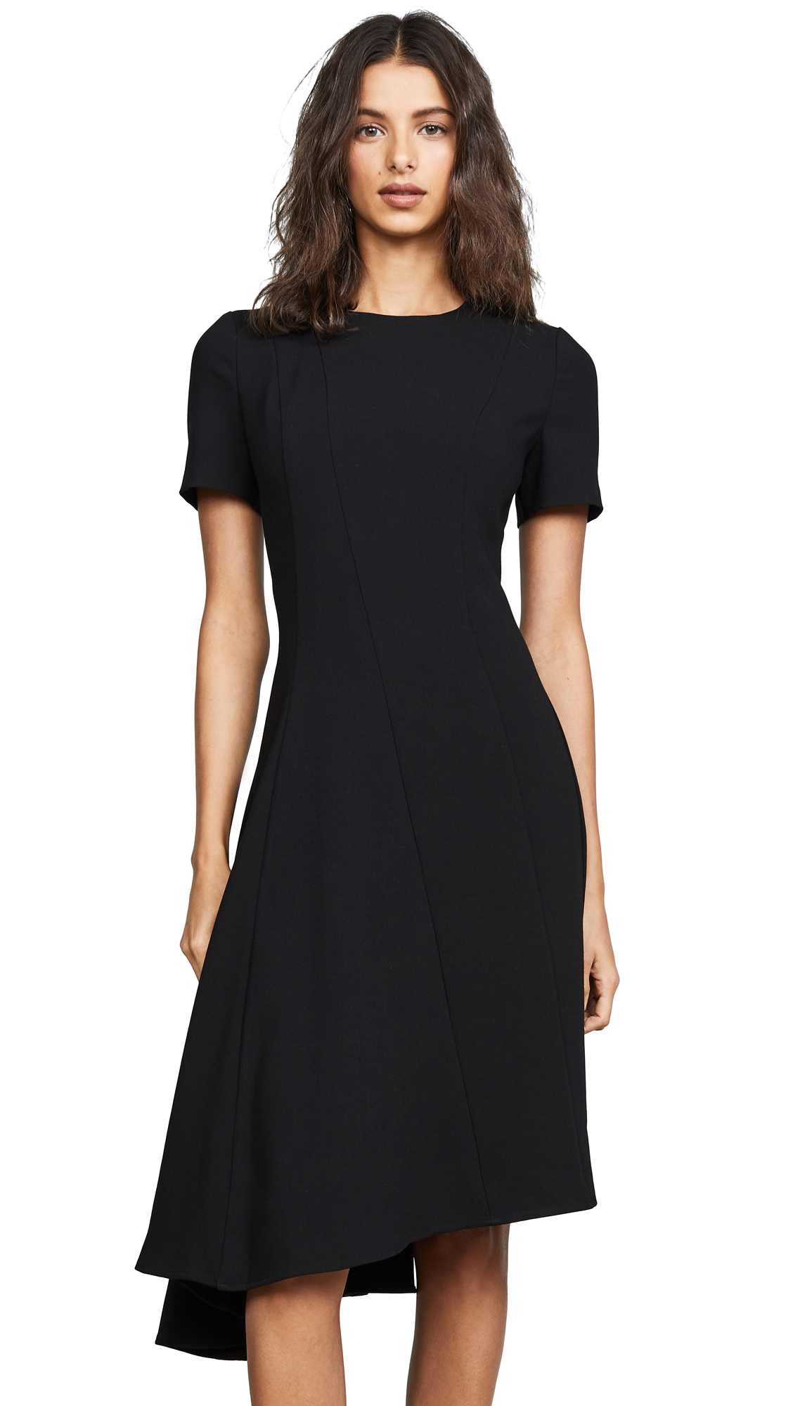 Black Halo Women's Olcay Asymmetrical Cocktail Dress - Elegant Evening Gown for Parties, Weddings & Special Occasions