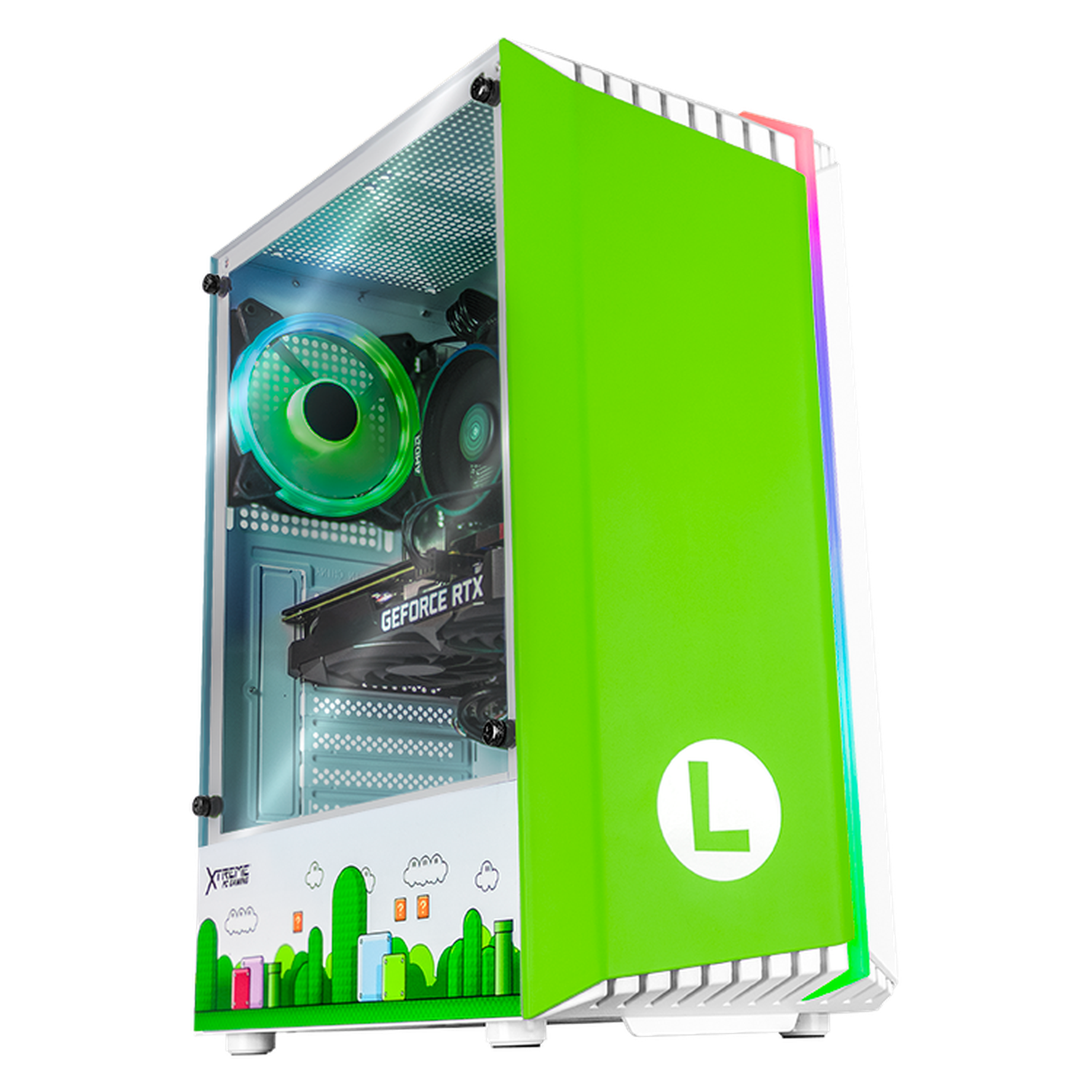 Xtreme Gaming PC with NVIDIA GeForce RTX 3050, AMD Ryzen 5 5600X, 16GB RAM, 1TB SSD, WiFi - Perfect for 4K Gaming, Streaming & Esports