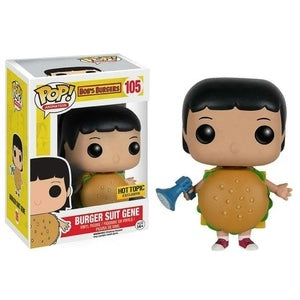 Bob's Burgers Pop! Vinyl Figure - Gene in Burger Suit [Funko #105] - Perfect for Collectors, Gifts & TV Show Fans