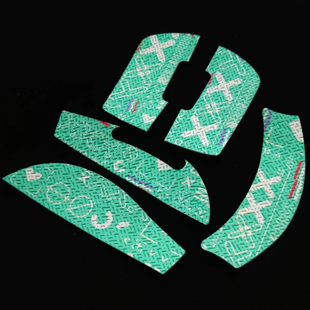 BT.L Mouse Grip for Logitech G Pro X Superlight & Superlight 2 - Non-Slip Gaming Grip Tape (YHG Teal) - Perfect for FPS, MOBA & Esports Gaming