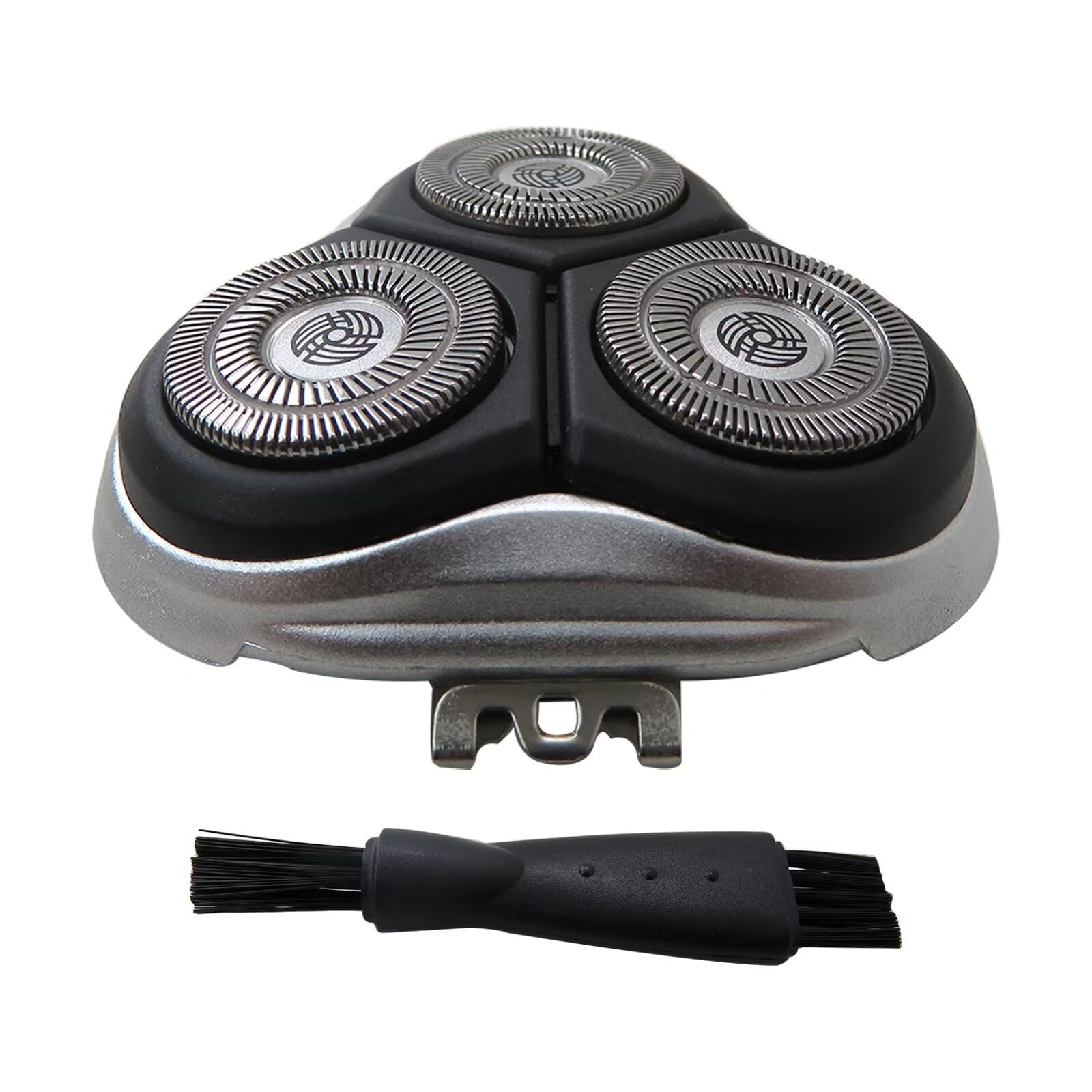 SWS7105 SWSBK7105 Replacement Shaver Head with 3 Blades - Compatible with Sweet-LF Waterproof Electric Razors - Includes Cleaning Brush - Perfect for Travel, Gym & Daily Shaving