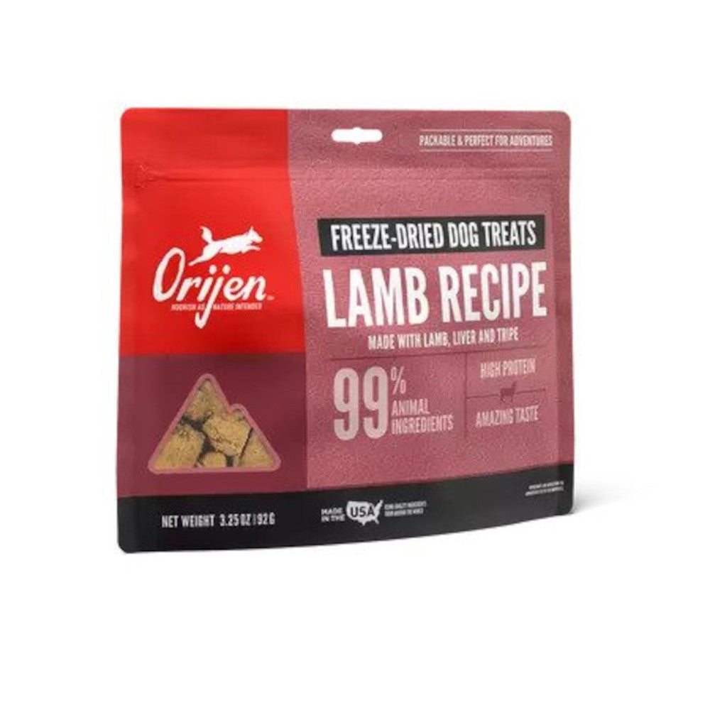 Premium Freeze-Dried Lamb Dog Treats - All-Natural, Grain-Free & High-Protein Snacks for Training & Rewards - Perfect for Small, Medium & Large Breeds