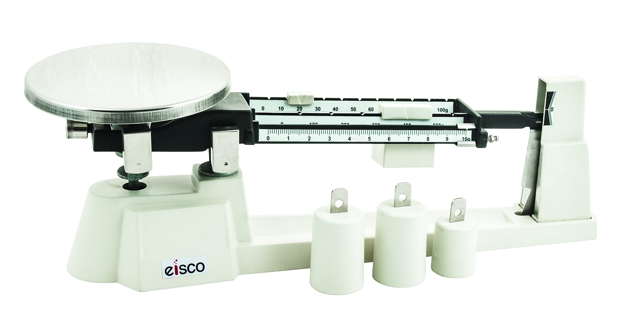 EISCO Triple Beam Mechanical Balance Scale - 2610g Capacity with 500g & 1000g Counter Weights - Precision Lab Equipment for Science Experiments, Chemistry Labs & Classroom Education