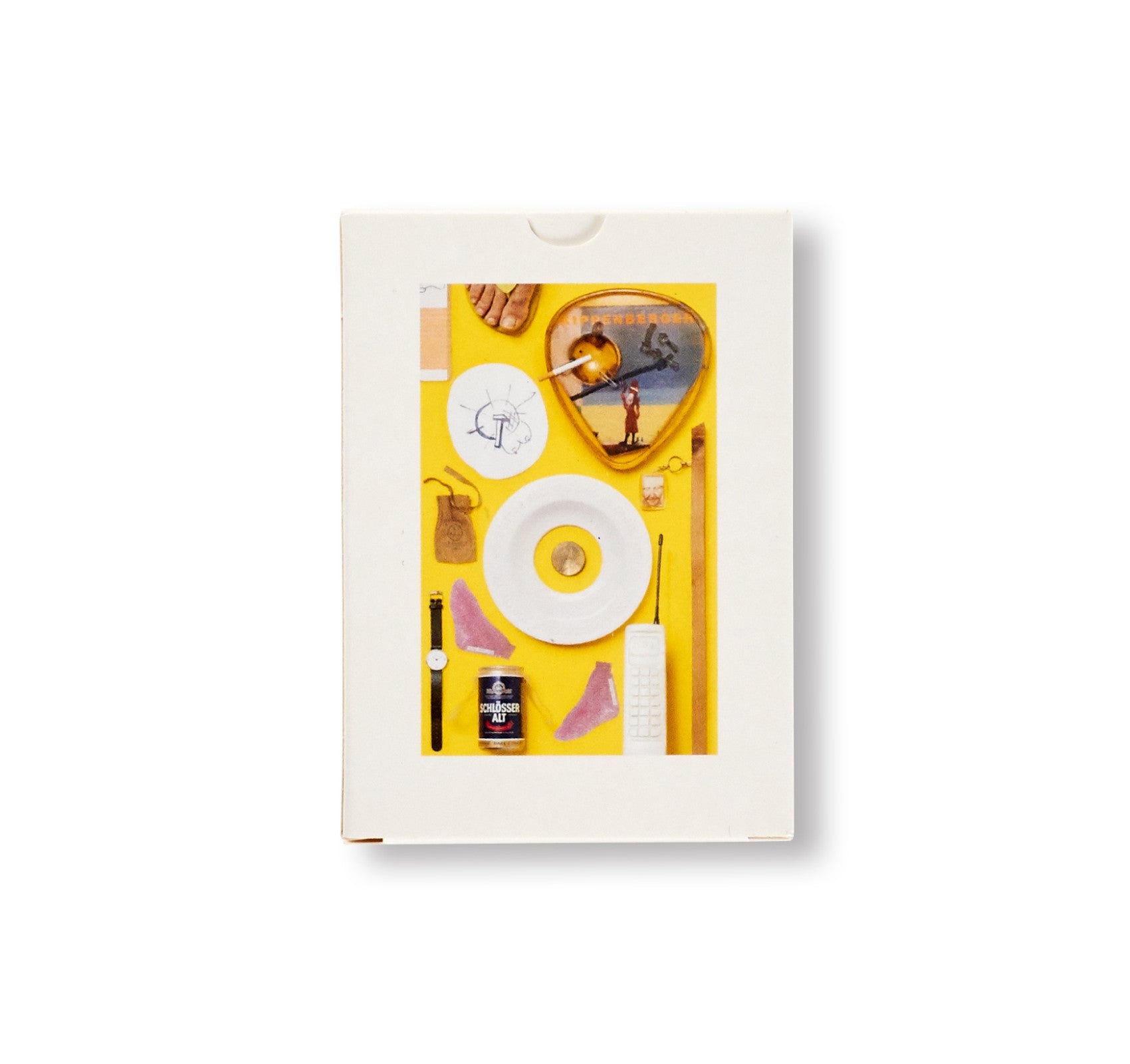 Jonathan Monk Art Collection: Nine Kippenberger Editions, One Boetti Watch, Cigarette & Yellow - Perfect for Modern Art Lovers & Contemporary Home Decor