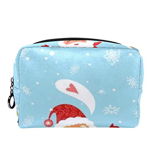 Funny Cute Christmas Makeup Pouch - Multifunctional Travel Cosmetic Bag & Toiletry Organizer for Women | Perfect for Holiday Gifts, Travel Essentials & Makeup Storage